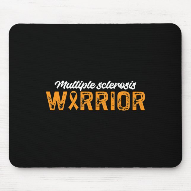 Sclerosis Warrior Multiple Sclerosis Awareness 1  Mouse Pad (Front)