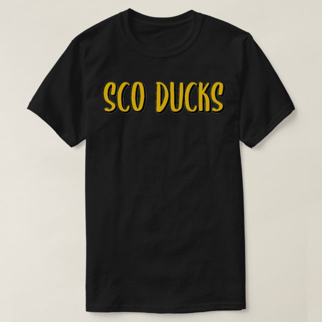 sco ducks 1 T-Shirt (Design Front)