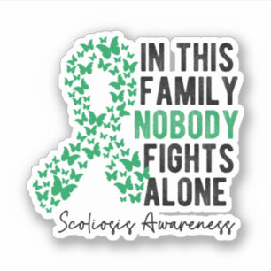 Scoliosis Awareness, Scoliosis Awareness Ribbon