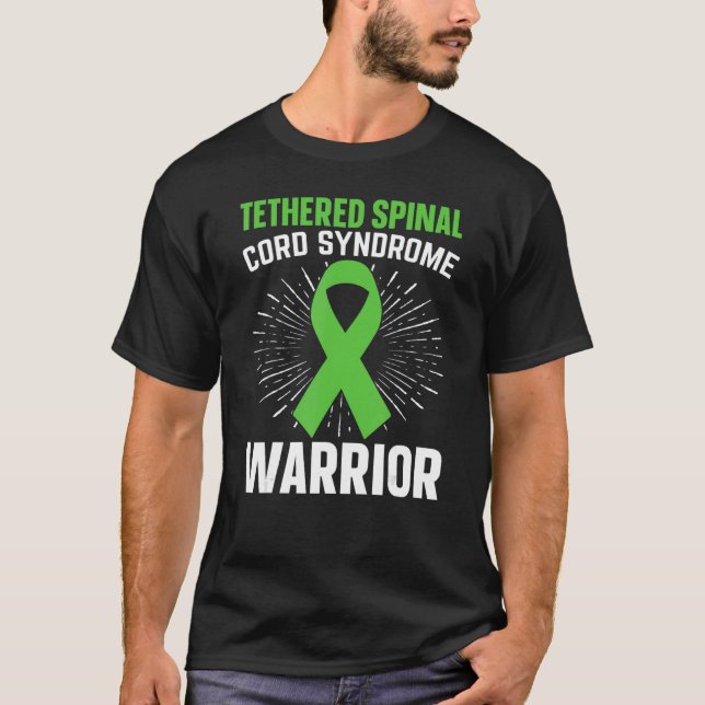 Scoliosis  Spinal Cord Syndrome Warrior Scoliosis  T-Shirt (Front)