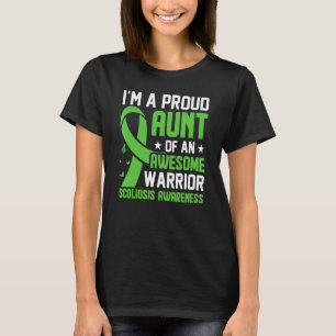 Scoliosis Spinal Injury Warriors Aunt Scoliosis A T-Shirt