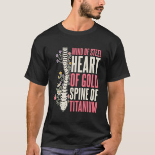 Scoliosis Warrior Scoliosis Surgery Recovery T-Shirt