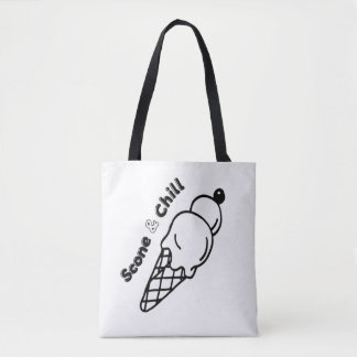 Scone & Chill – Playful Summer Vibes Design Tote Bag