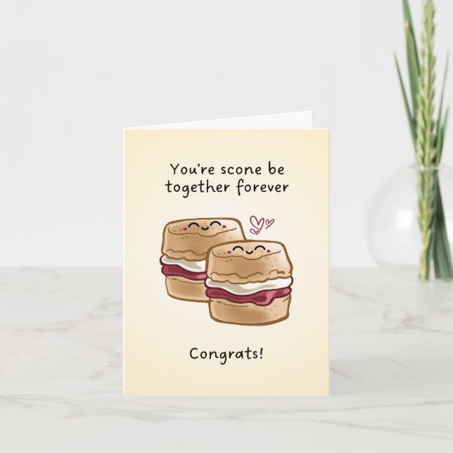 Scone Engagement Card (Front)
