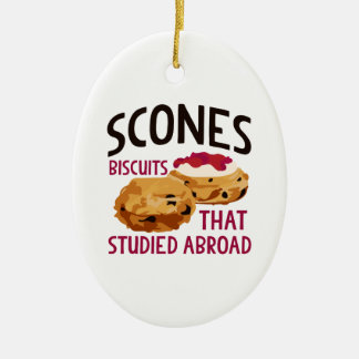 Scones Ceramic Tree Decoration