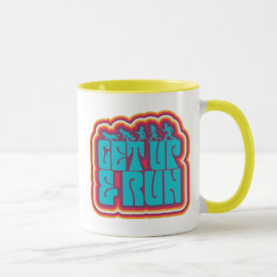 Scooby and the Gang "Get Up & Run" Graphic Mug