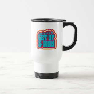 Scooby and the Gang "Get Up & Run" Graphic Travel Mug
