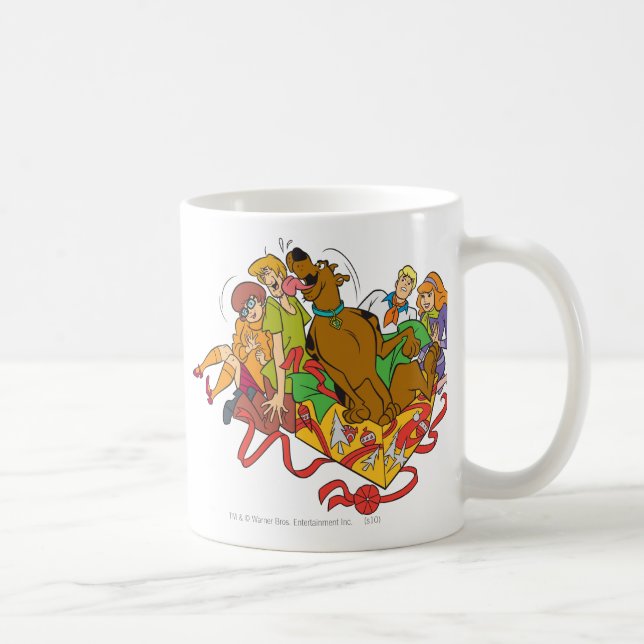 Scooby-Doo and Gang Christmas Coffee Mug (Right)