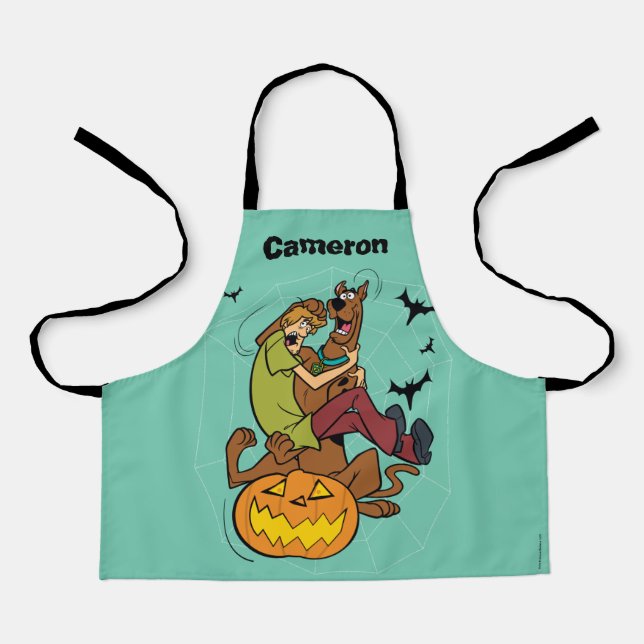 Scooby-Doo and Shaggy Halloween Fright Apron (Front)