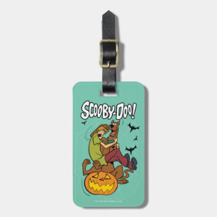 Scooby-Doo and Shaggy Halloween Fright Luggage Tag