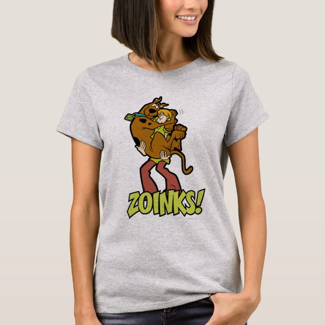 Scooby-Doo and Shaggy Zoinks! T-Shirt (Front)