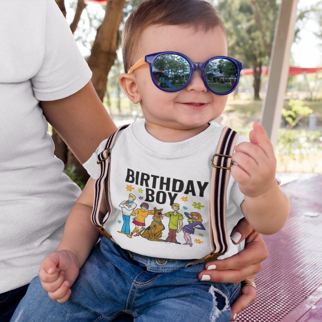 Scooby-Doo and the Gang Birthday Boy Baby T-Shirt (Creator Uploaded)