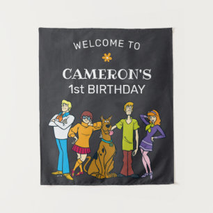 Scooby-Doo and the Gang Groovy Birthday Tapestry