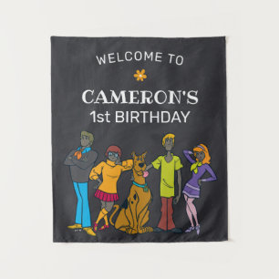Scooby-Doo and the Gang Groovy Birthday Tapestry