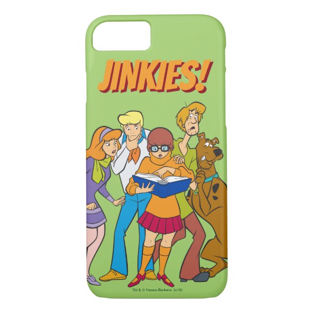 Scooby-Doo and the Gang Investigate Book Case-Mate iPhone Case (Back)