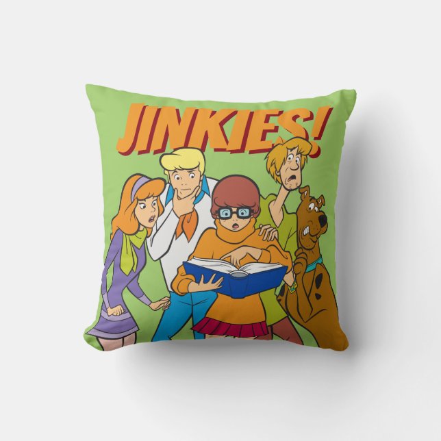 Scooby-Doo and the Gang Investigate Book Cushion (Front)