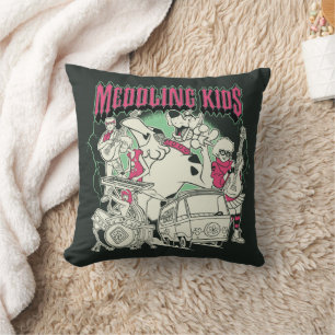 Scooby-Doo and the Gang Meddling Kids Punk Band Cushion