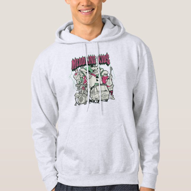 Scooby-Doo and the Gang Meddling Kids Punk Band Hoodie (Front)