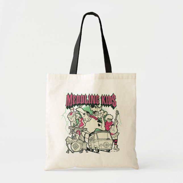 Scooby-Doo and the Gang Meddling Kids Punk Band Tote Bag (Front)
