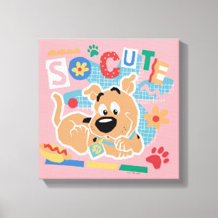 Scooby-Doo   Baby Scooby-Doo So Cute Canvas Print