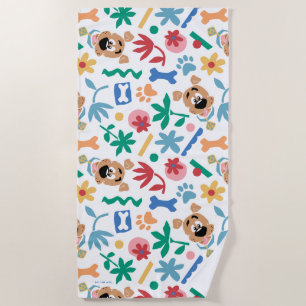 Scooby-Doo   Baby Scooby-Doo So Cute Pattern Beach Towel