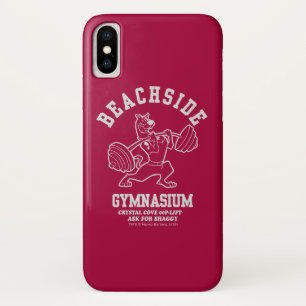 Scooby-Doo "Beachside Gymnasium" Weightlifting iPhone X Case