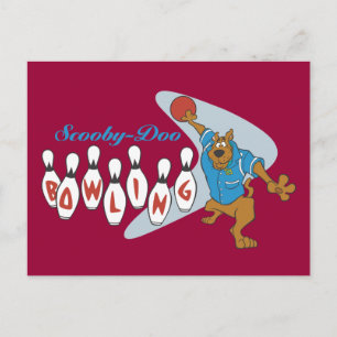 Scooby-Doo Bowling Postcard