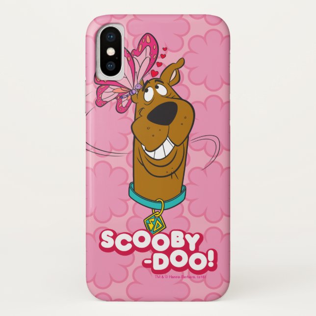 Scooby-Doo Butterfly Kisses Case-Mate iPhone Case (Back)