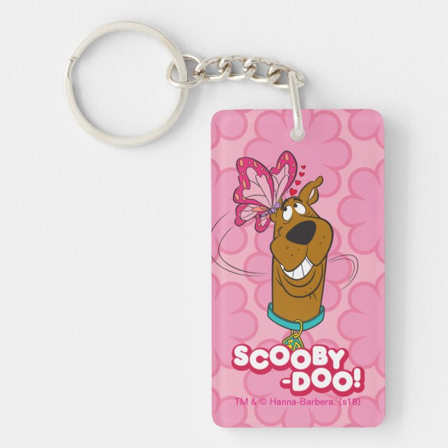 Scooby-Doo Butterfly Kisses Key Ring (Front)