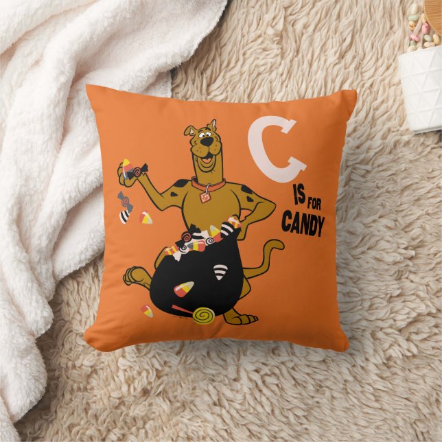 Scooby-Doo | C is for Candy Cushion (Blanket)