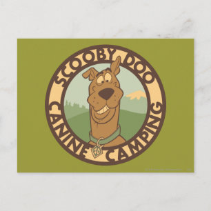 Scooby-Doo "Canine Camping" Postcard