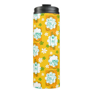 Scooby-Doo   Character Floral Pattern Thermal Tumbler