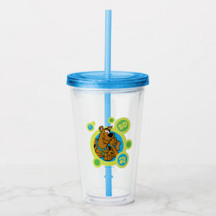 Scooby-Doo Circles SD Badge Acrylic Tumbler
