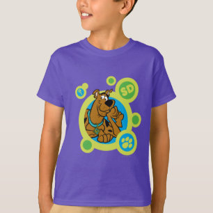 Scooby-Doo Circles SD Badge T-Shirt