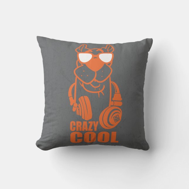 Scooby-Doo "Crazy Cool" Headphone Graphic Cushion (Front)