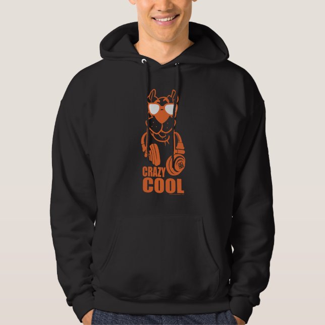 Scooby-Doo "Crazy Cool" Headphone Graphic Hoodie (Front)