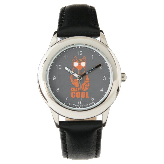 Scooby-Doo "Crazy Cool" Headphone Graphic Watch (Front)