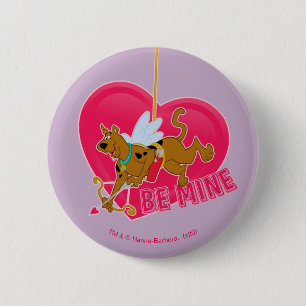 Scooby-Doo Cupid - Be Mine 6 Cm Round Badge