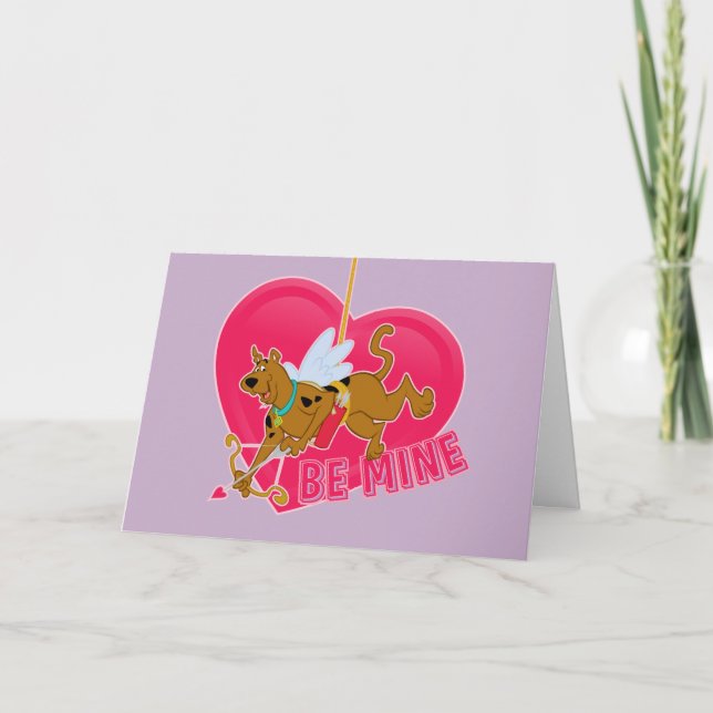 Scooby-Doo Cupid - Be Mine Holiday Card (Front)