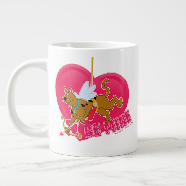Scooby-Doo Cupid - Be Mine Large Coffee Mug (Left)