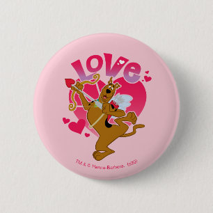 Scooby-Doo Cupid - Love 6 Cm Round Badge
