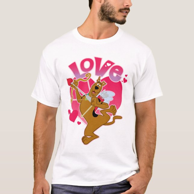Scooby-Doo Cupid - Love T-Shirt (Front)