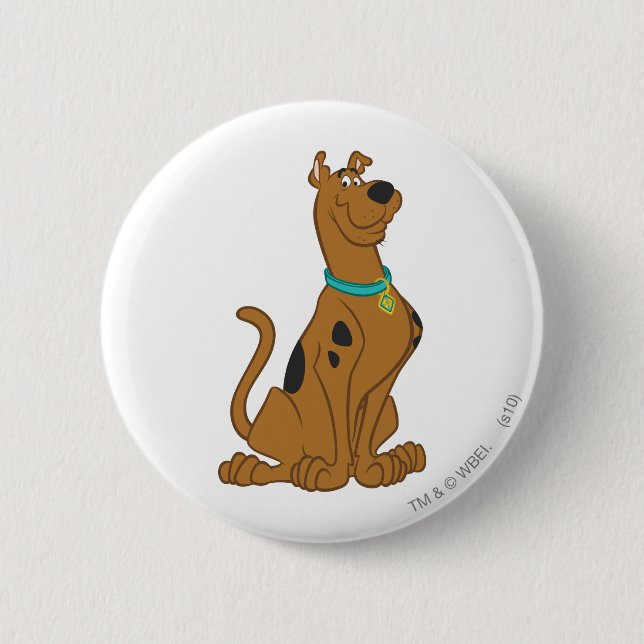 Scooby-Doo Cuter Than Cute 6 Cm Round Badge (Front)
