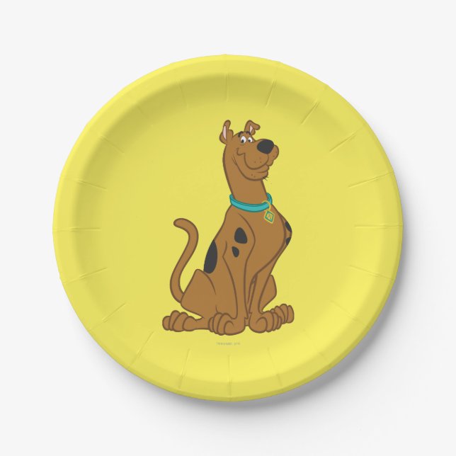 Scooby-Doo Cuter Than Cute Paper Plate (Front)