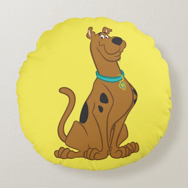 Scooby-Doo Cuter Than Cute Round Cushion (Front)