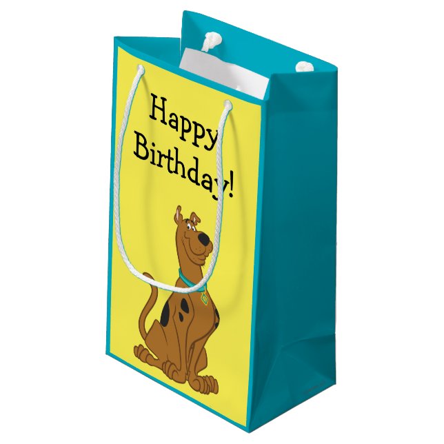 Scooby-Doo Cuter Than Cute Small Gift Bag (Back Angled)