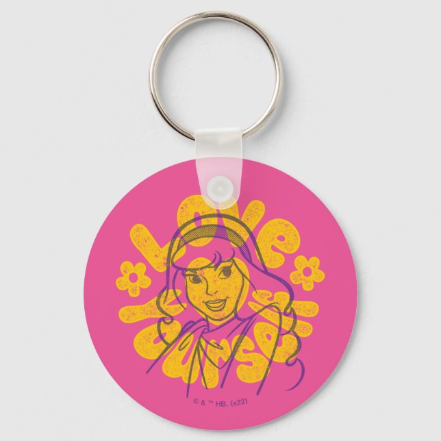 Scooby-Doo | Daphne Love Yourself Key Ring (Front)