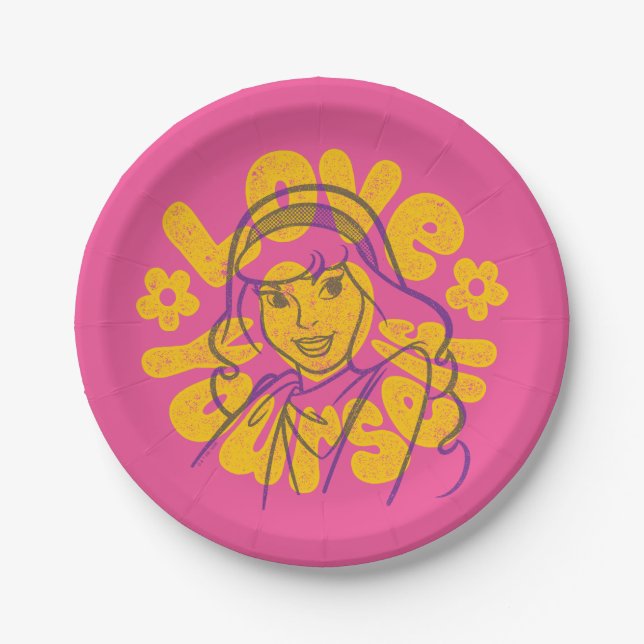 Scooby-Doo | Daphne Love Yourself Paper Plate (Front)