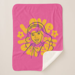 Scooby-Doo   Daphne Love Yourself Sherpa Blanket