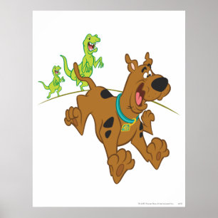 Scooby-Doo Dinosaur Escape Poster